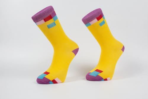 ECO Lycra Galben cu Patretele